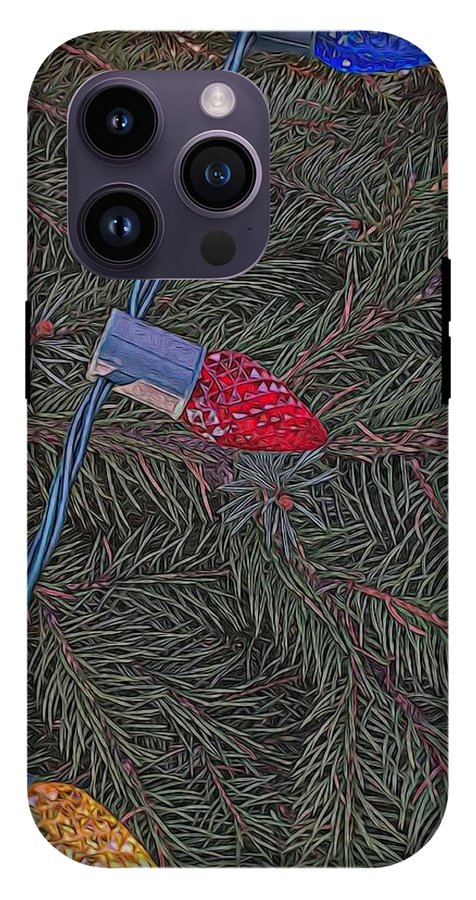 Christmas Lights On The Tree - Phone Case