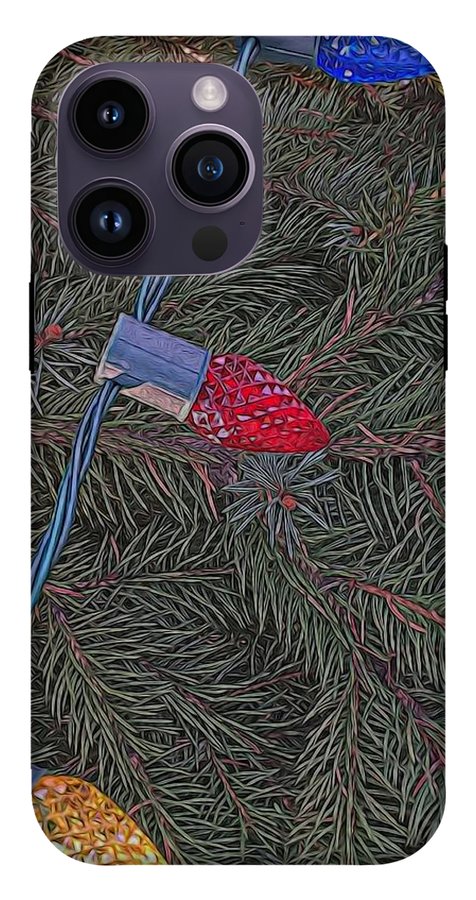 Christmas Lights On The Tree - Phone Case