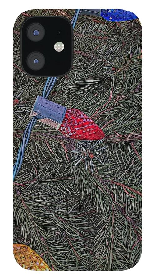 Christmas Lights On The Tree - Phone Case