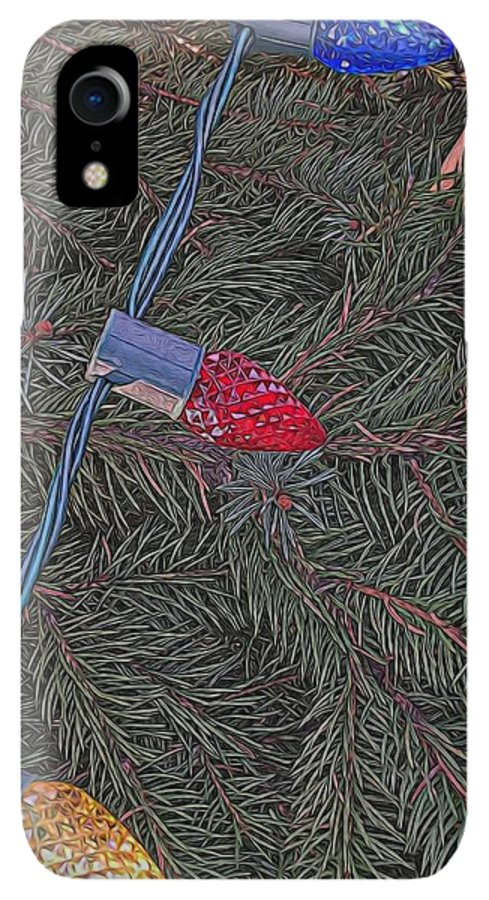 Christmas Lights On The Tree - Phone Case