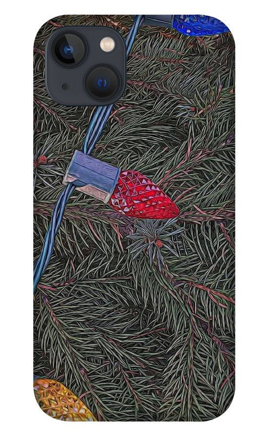 Christmas Lights On The Tree - Phone Case