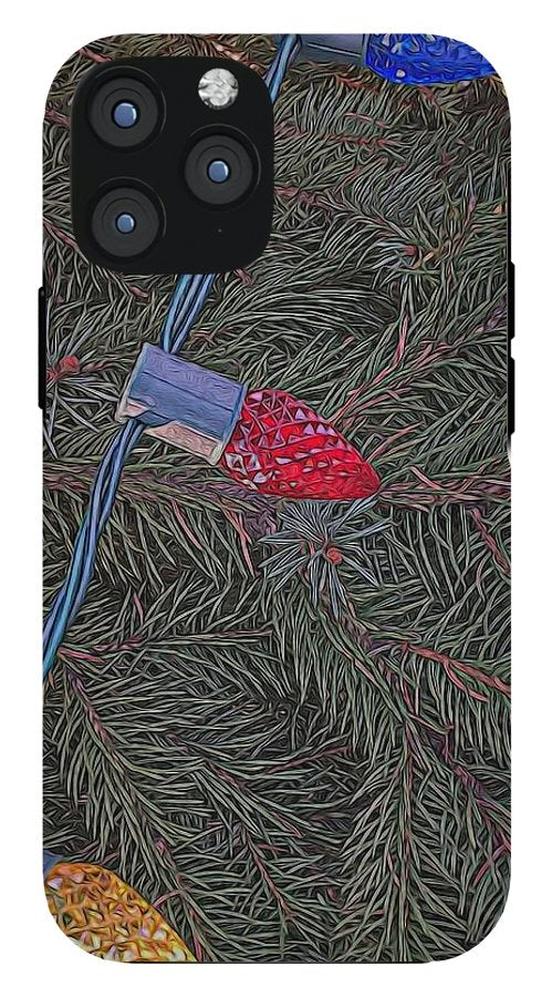 Christmas Lights On The Tree - Phone Case