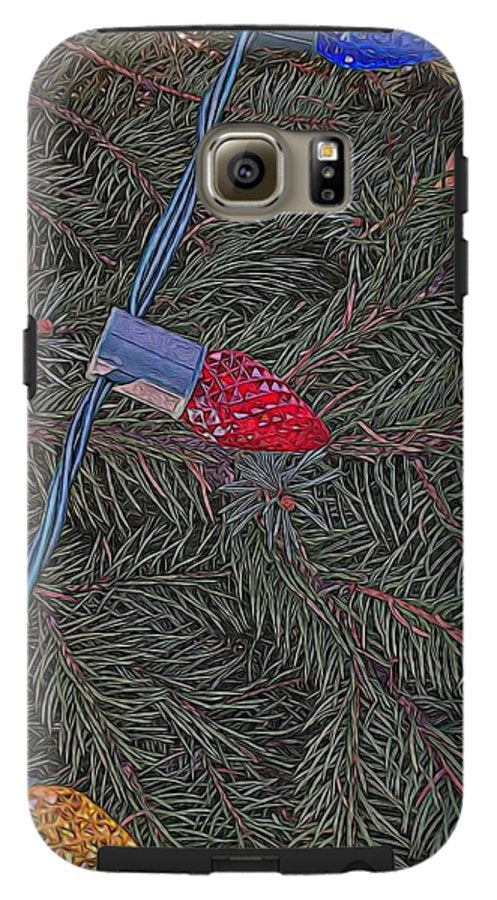 Christmas Lights On The Tree - Phone Case