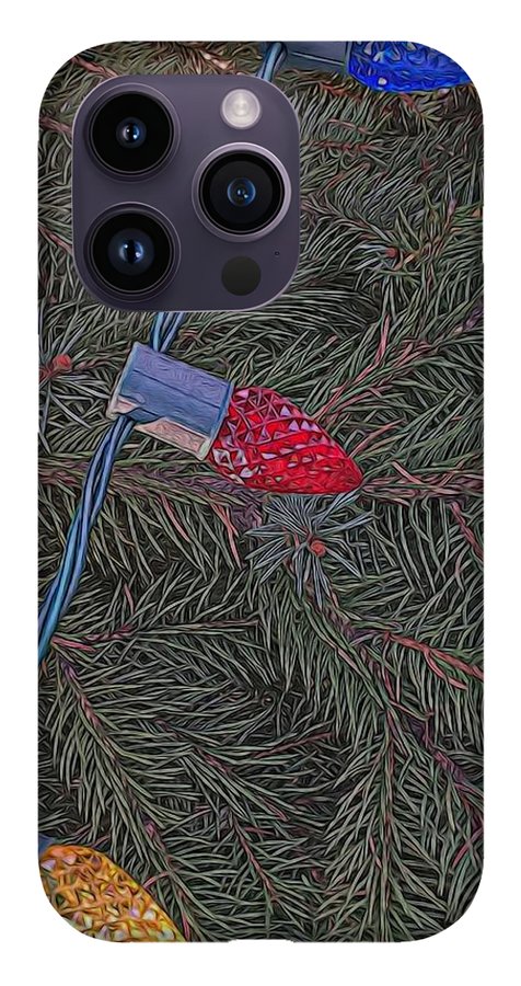 Christmas Lights On The Tree - Phone Case