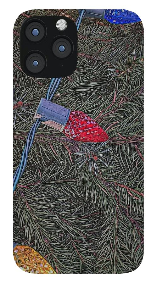 Christmas Lights On The Tree - Phone Case