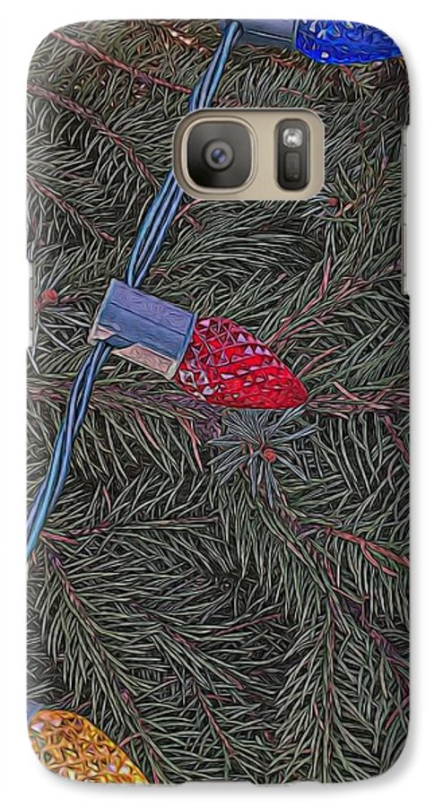 Christmas Lights On The Tree - Phone Case