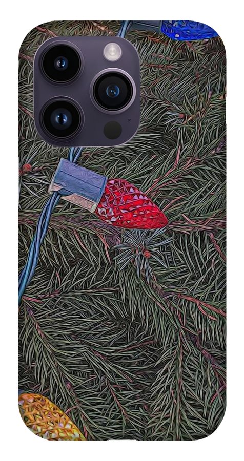 Christmas Lights On The Tree - Phone Case