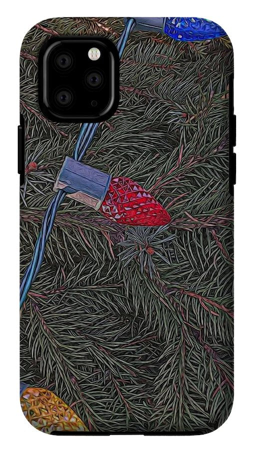 Christmas Lights On The Tree - Phone Case