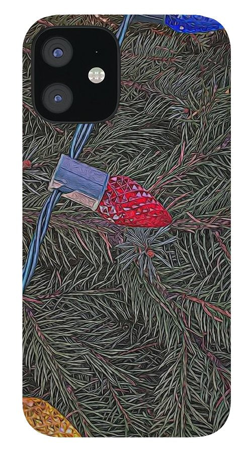 Christmas Lights On The Tree - Phone Case