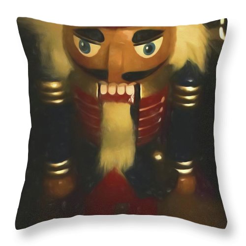 Christmas Nutcracker - Throw Pillow