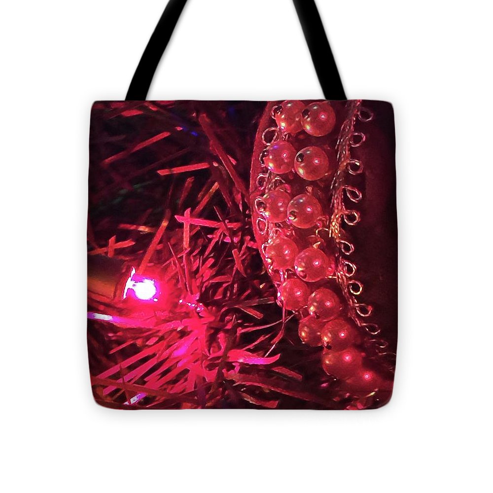 Christmas Pearls On The Tree - Tote Bag