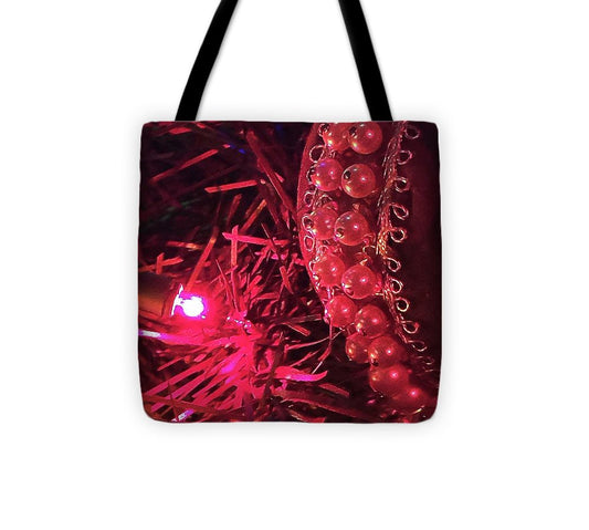 Christmas Pearls On The Tree - Tote Bag