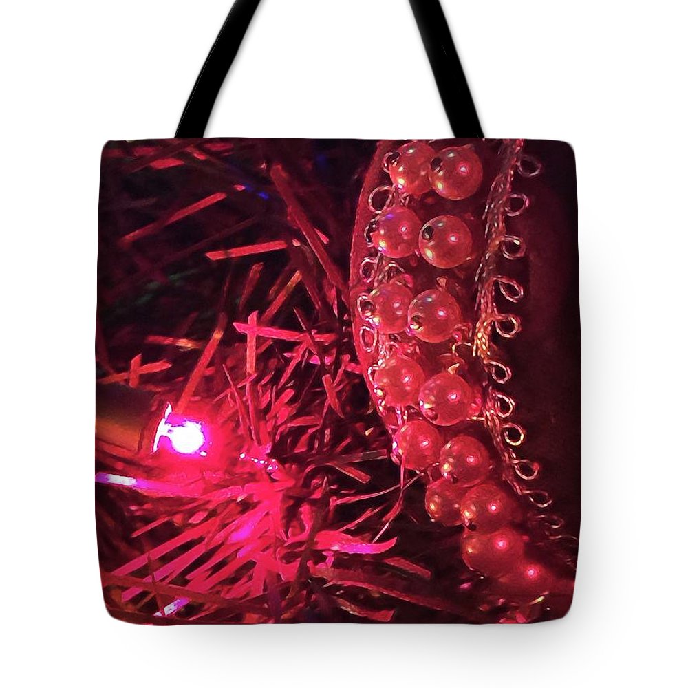 Christmas Pearls On The Tree - Tote Bag