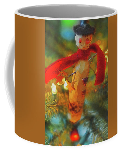 Christmas Tree Country Snowman - Mug