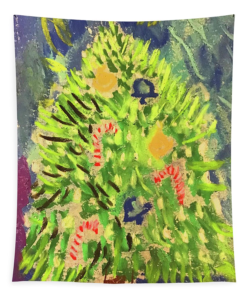 Christmas Tree Pastel - Tapestry