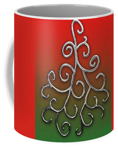 Chrome Christmas Tree - Mug