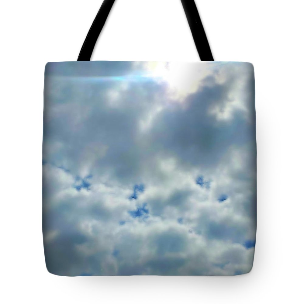 Clouds Above a Park - Tote Bag