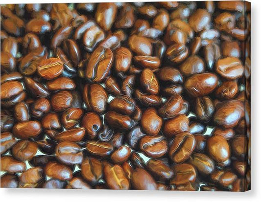 Coffee Beans - Canvas Print