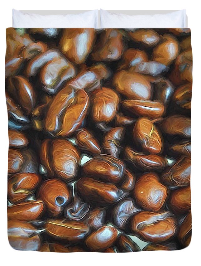 Coffee Beans - Duvet Cover