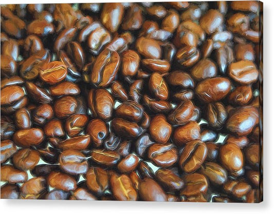 Coffee Beans - Acrylic Print
