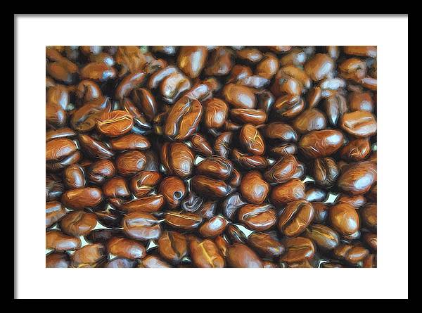 Coffee Beans - Framed Print