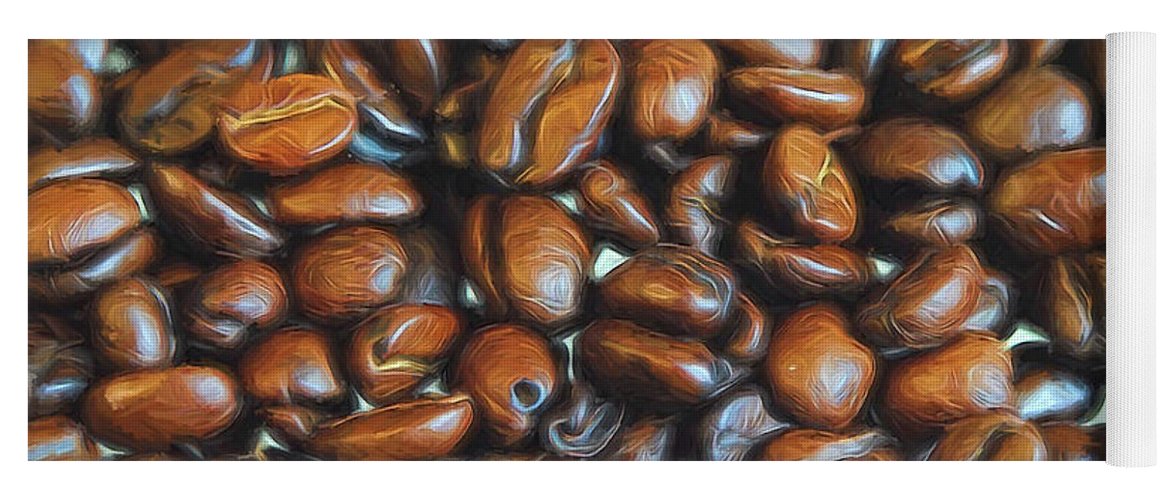 Coffee Beans - Yoga Mat