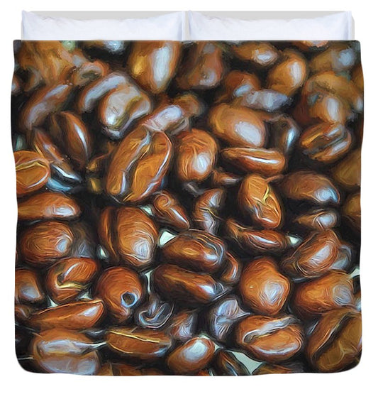 Coffee Beans - Duvet Cover