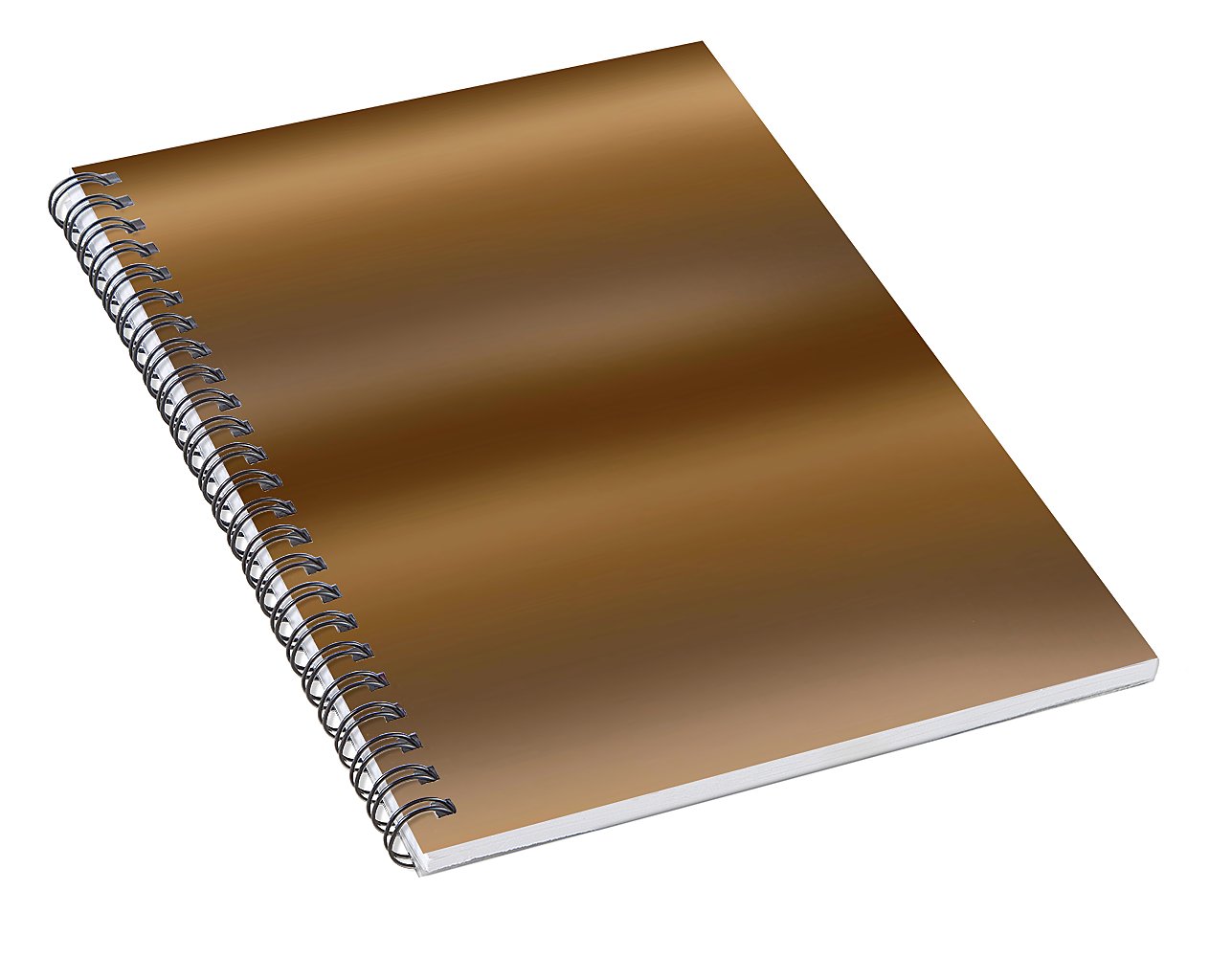 Coffee Gradient - Spiral Notebook