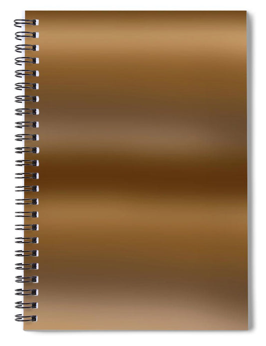 Coffee Gradient - Spiral Notebook