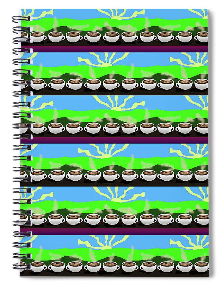 Coffee Morning - Spiral Notebook