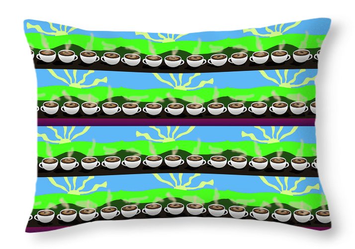 Coffee Morning - Throw Pillow