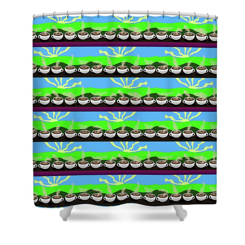 Coffee Morning - Shower Curtain