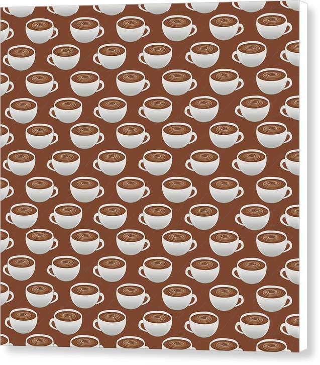 Coffee on Coffee - Canvas Print