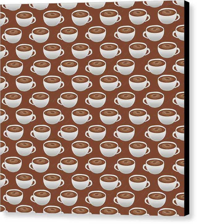 Coffee on Coffee - Canvas Print