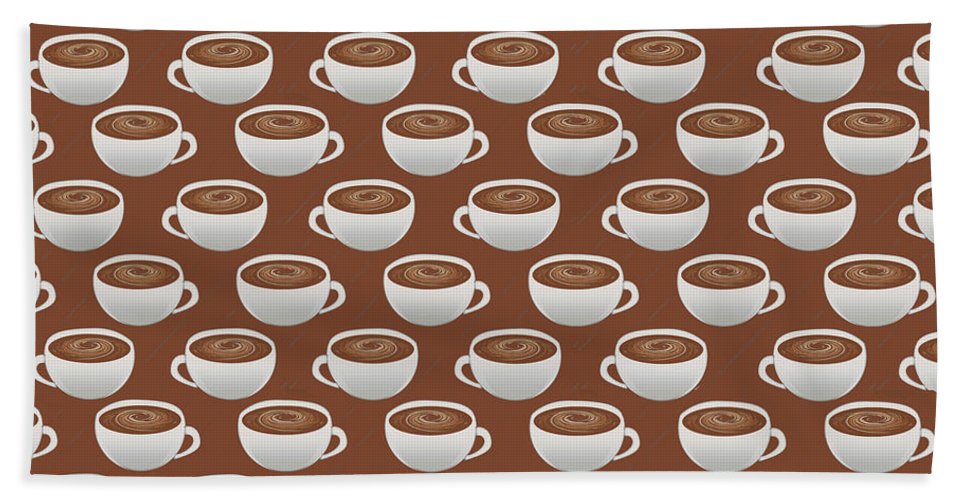 Coffee on Coffee - Beach Towel