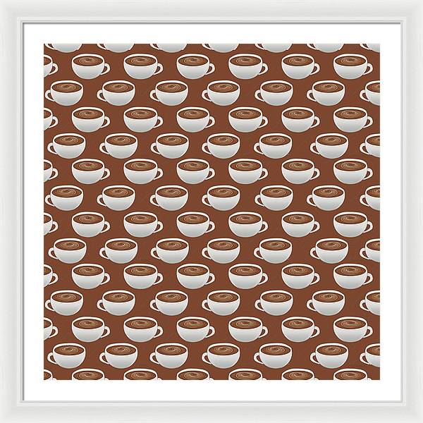 Coffee on Coffee - Framed Print