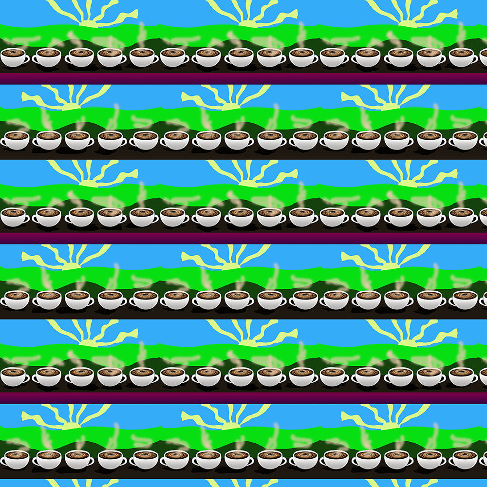 Coffee Morning pattern Digital Image Download