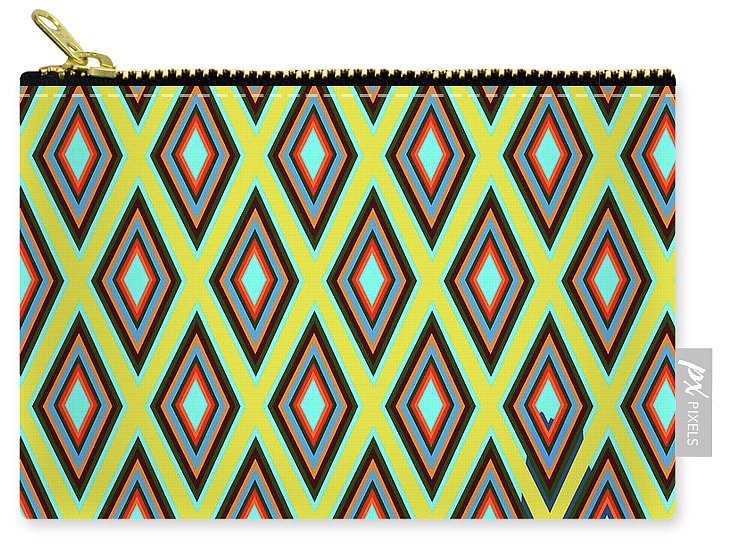 Colorful Diamonds Variation 5 - Carry-All Pouch