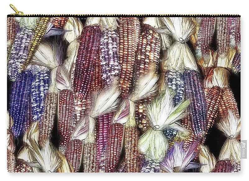 Colorful Fall Corn - Zip Pouch