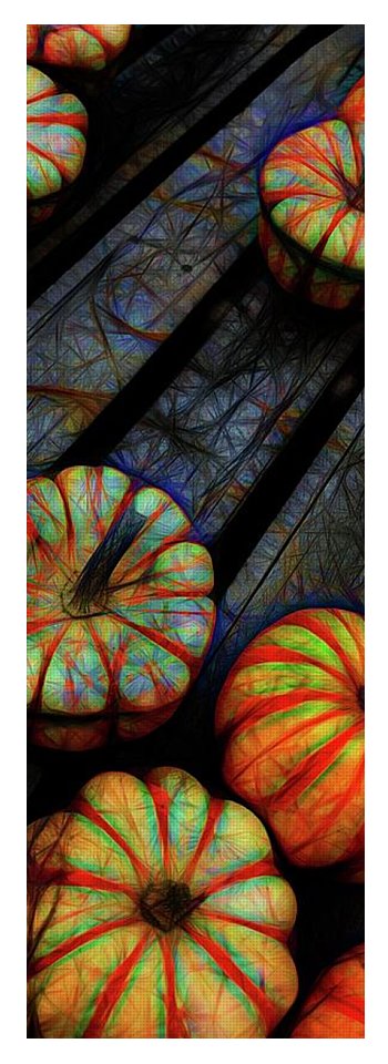 Colorful Fall Gourds - Yoga Mat