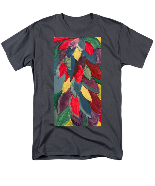 Colorful Leaves Watercolor - Men's T-Shirt  (Regular Fit)