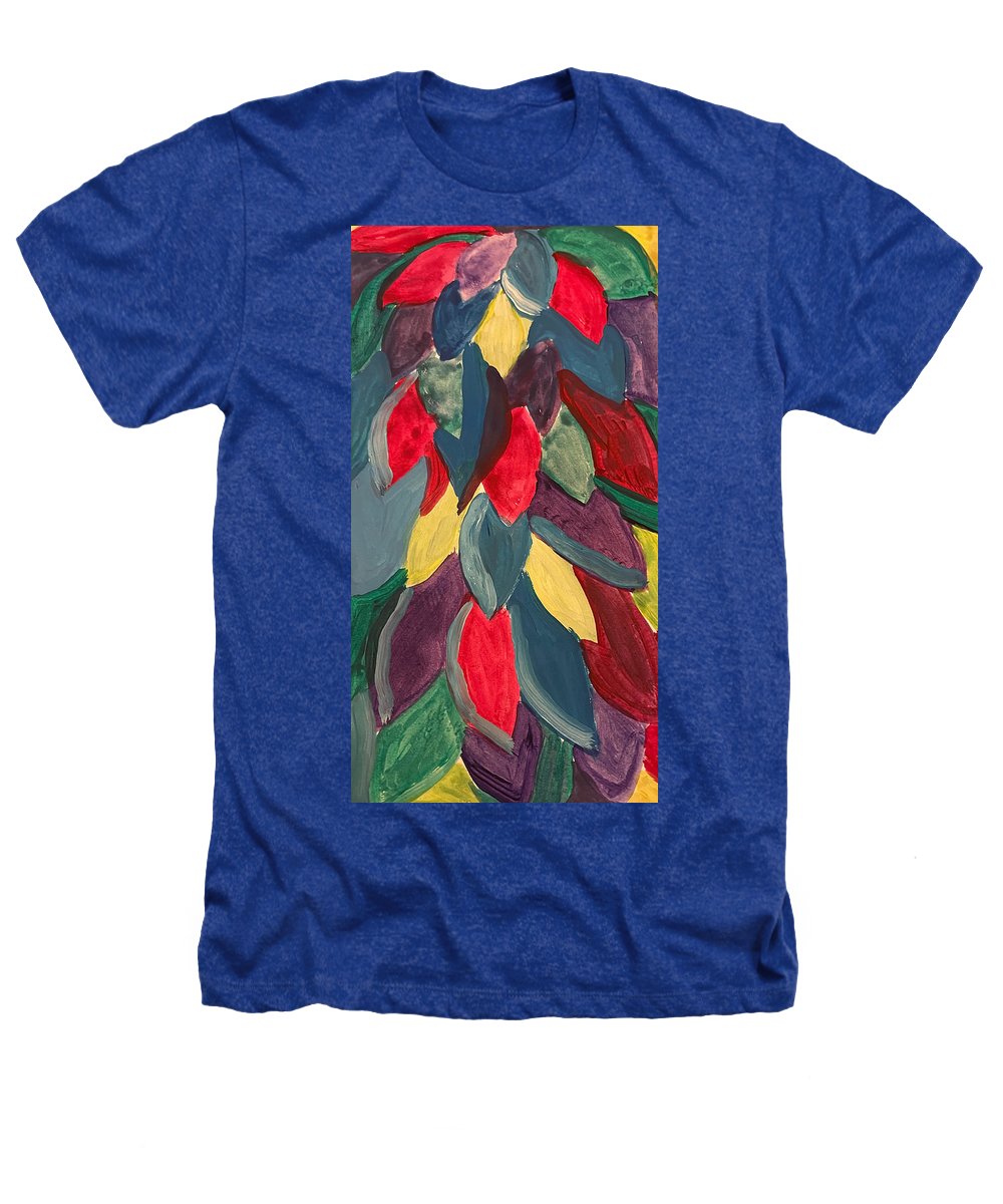 Colorful Leaves Watercolor - Heathers T-Shirt