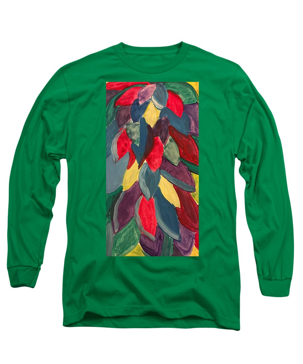 Colorful Leaves Watercolor - Long Sleeve T-Shirt