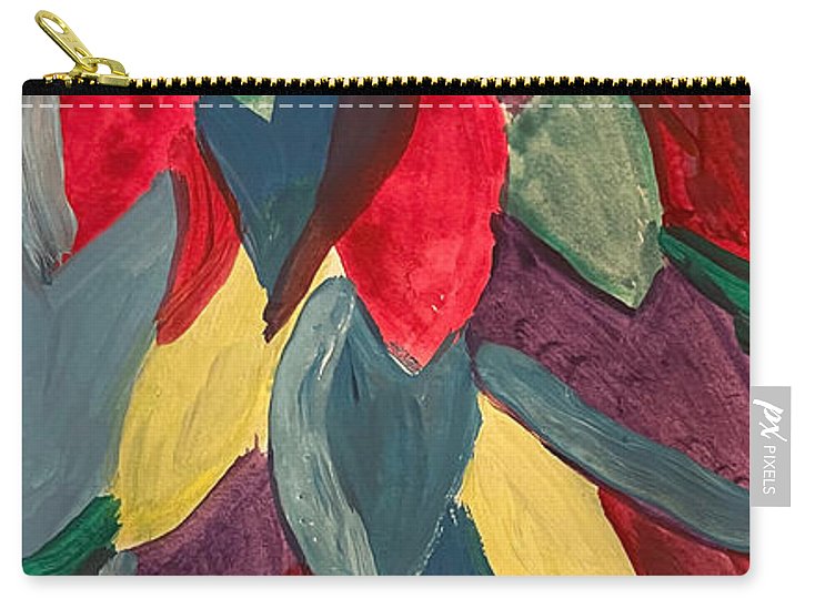 Colorful Leaves Watercolor - Carry-All Pouch