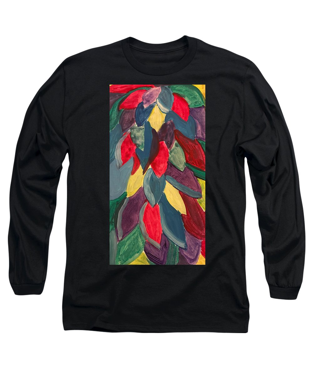 Colorful Leaves Watercolor - Long Sleeve T-Shirt