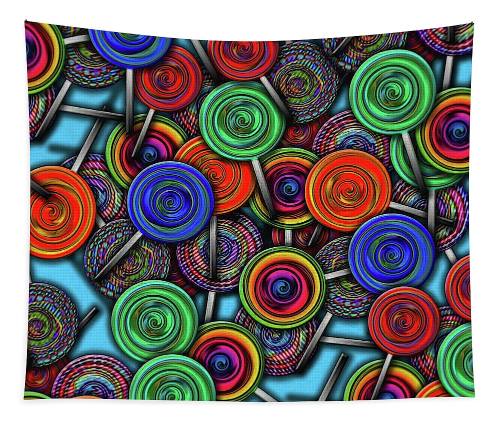 Colorful Lolipops - Tapestry