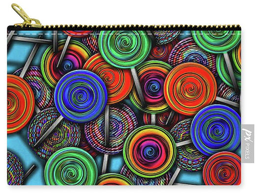 Colorful Lolipops - Carry-All Pouch
