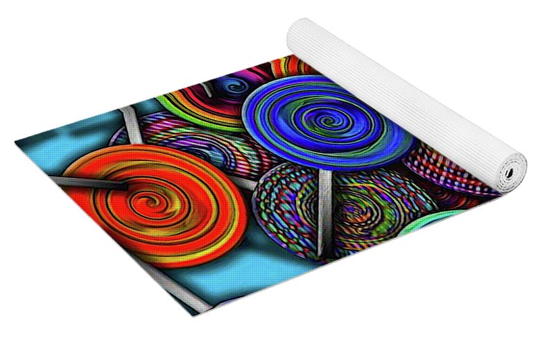 Colorful Lolipops - Yoga Mat