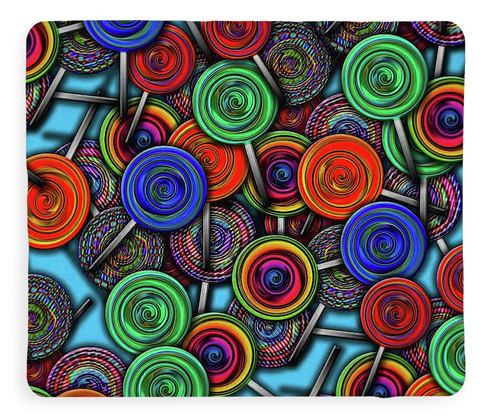 Colorful Lolipops - Blanket