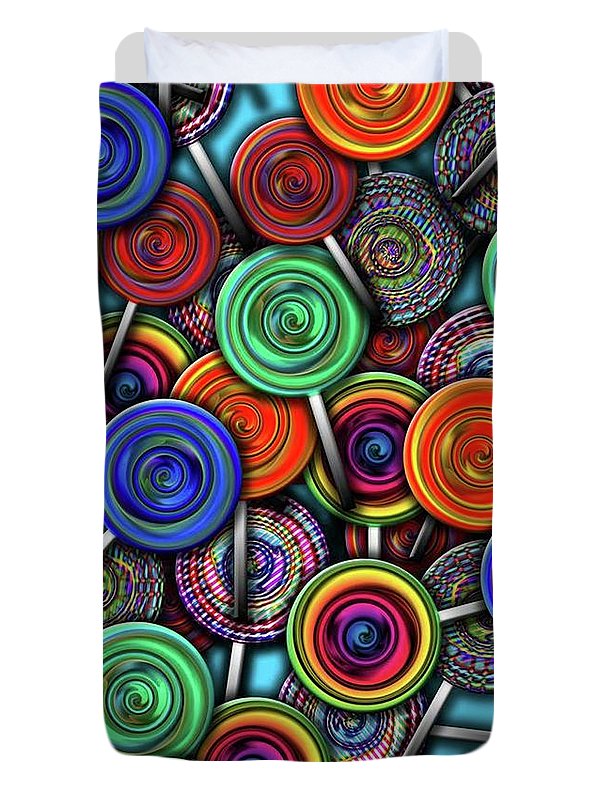 Colorful Lollipops - Duvet Cover